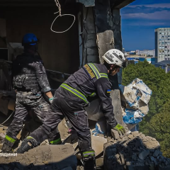 Massive strike on Kharkiv: two dead, 23 injured, including children