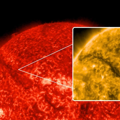 Вогняний каньйон на Сонці