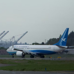 Boeing 737 MAX в воздухе над Америкой