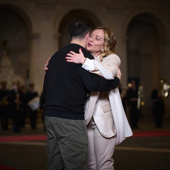 Зустріч Мелоні та Зеленського розчулила громадськість