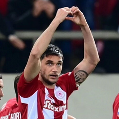 Яремчук забив другий гол в матчі за «Олімпіакосом»