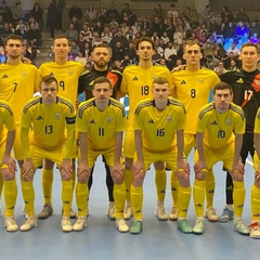 Футзальная сборная Украины готовится к матчу