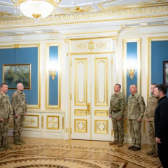 Зеленський нагородив працівників Держохрани