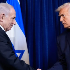 Political scandal between Trump and Netanyahu