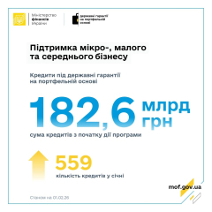 Guarantees for SMEs: banks issued loans for UAH 79 billion