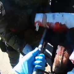 Drone delivered plasma to injured soldier