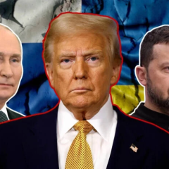 Трамп, Зеленський та Путін на саміті