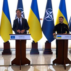 Зеленский выступает на дебатах о международной безопасности