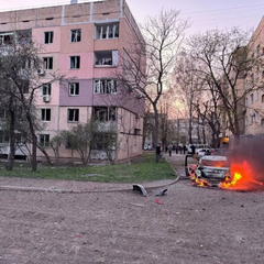 Зображення: Російська ракетна атака