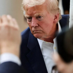 Зеленский и Трамп на встрече
