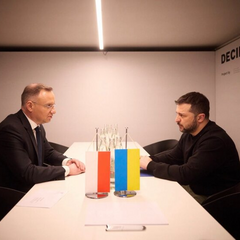 Зеленський та Дуда обговорили ситуацію на фронті