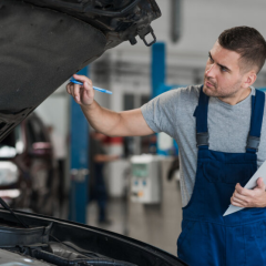 поліцейський припаркувався під окою камери