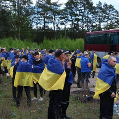 Воины из Украины вернулись домой