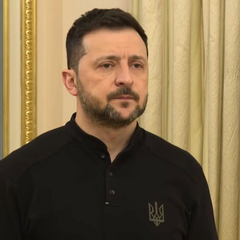 Зеленский во время пресс-конференции