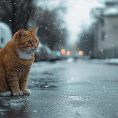 Арктический холод со снегом в апреле