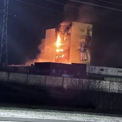 Дроны разрушают оборонный завод