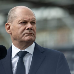 Шольц с первой линии обороны