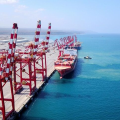 Китайське портове місто в Африці