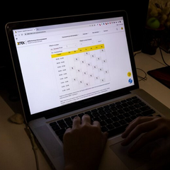 Карта Украины с обозначением Киева и Одессы