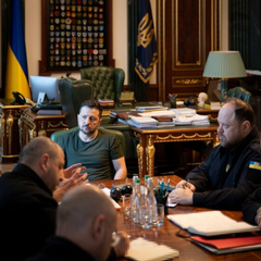 Зеленський під час переговорів Трампа