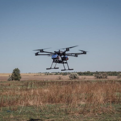 Оккупанты используют волоконно-оптические дроны возле Константиновки