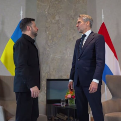 Зеленский и премьер Нидерландов в Берлине