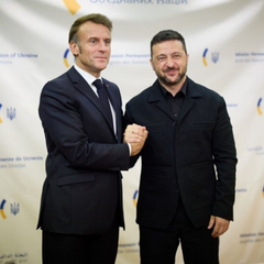 Зеленський закликає Макрона до дій