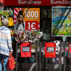 График падения инфляции в еврозоне