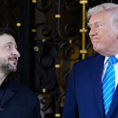 Trump and Zelensky discuss the peace plan