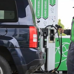 Ціни на пальне відображені на табло