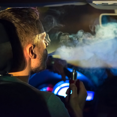 Штраф за сигарети в авто