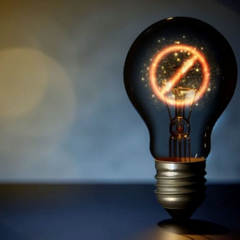 Схема відключення електропостачання в Україні