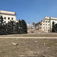 РФ знищила будівлю Херсонської ОДА