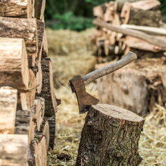 Дрова в дров'яниці з розрахунку на куб
