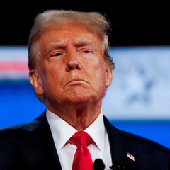 Дональд Трамп із зображенням TikTok