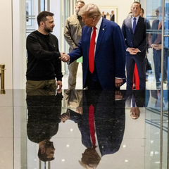 Зеленский и Трамп в Белом доме