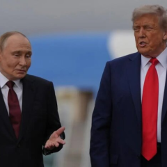 Изображение Трампа и Путина вместе