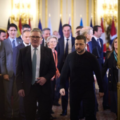 Українські та європейські лідери на саміті в Лондоні