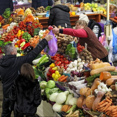 Вартість картоплі, помідорів та огірків
