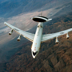 NATO combat aircraft over Ukraine