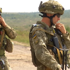 Украинская армия в действии