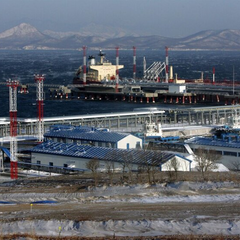 Російський нафтовий порт працює повним ходом