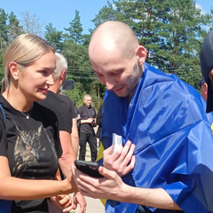 Return of prisoners from Russia: photo