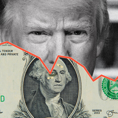 Долар у вимушеному польоті з Трампом
