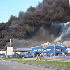 Наслідки ракетного удару на Мукачево