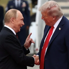 Трамп и Путин на Совете мира