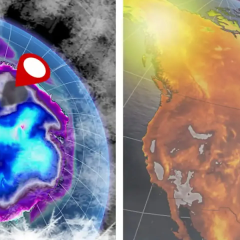 Minus 84.1 degrees amidst record heat