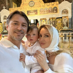 Baptism of son in Kyiv Pechersk Lavra