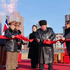 Kim Jong Un opened a memorial street