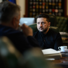 Negotiations with world leaders in Kyiv